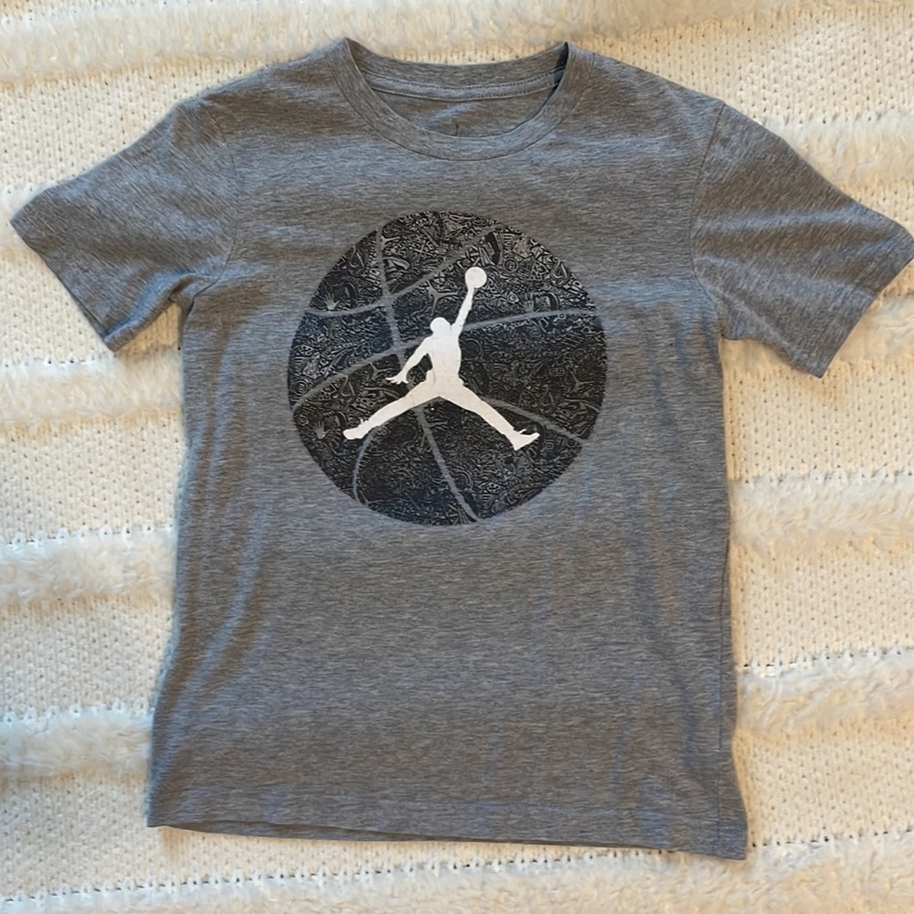 Jordan basketball top gray